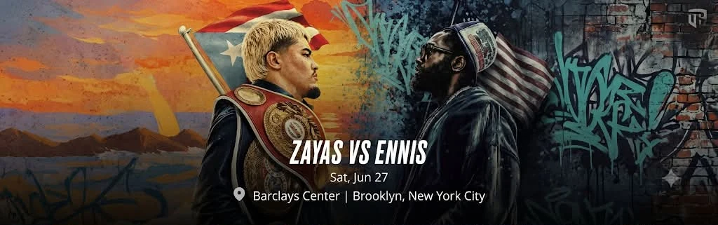Афиша: Zayas vs Ennis