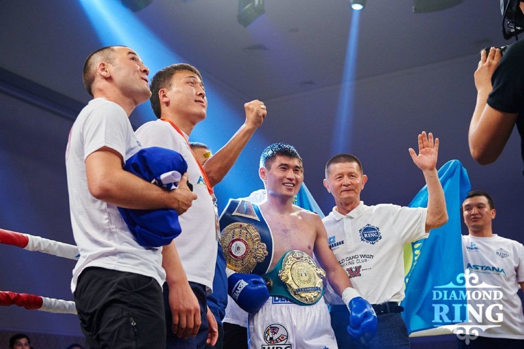 Бекман Сойлыбаев WBC Eurasia Pacicfic чемпионы атанды