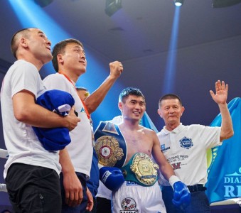 Бекман Сойлыбаев стал чемпионом WBC Eurasia Pacicfic