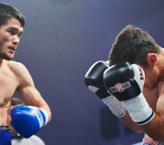 Айдар Шарибаев отправил в нокаут грузинского боксера