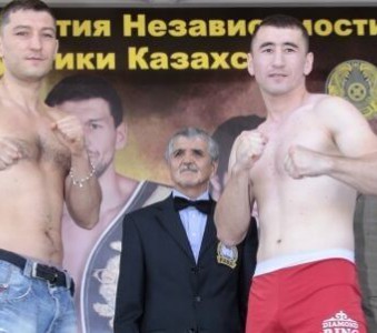 В Алматы состоялась официальная церемония взвешивания участников предстоящего вечера бокса