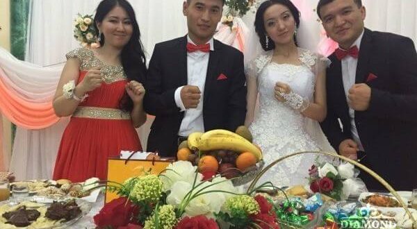 Diamond ring от души поздравляет Бекмана Сойлыбаева и его супругу с торжественным бракосочетанием!