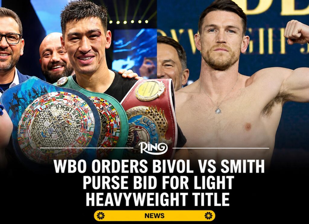 Бивол — Смит: WBO назначила торги