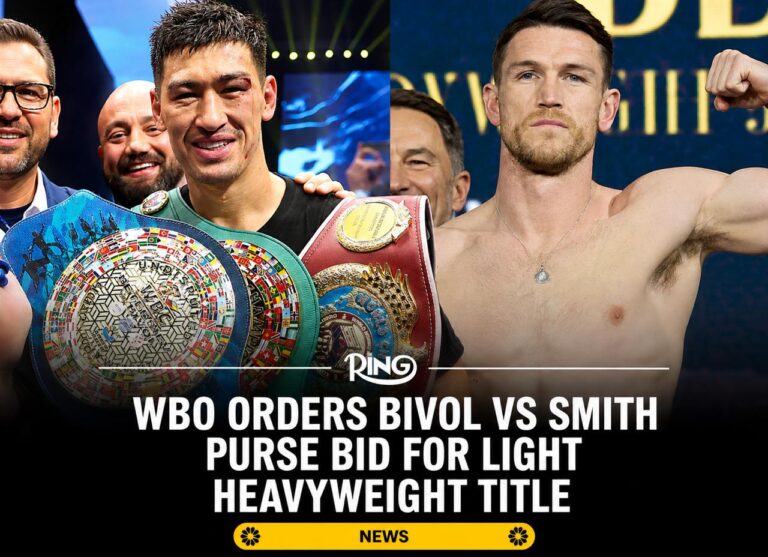 Бивол — Смит: WBO назначила торги