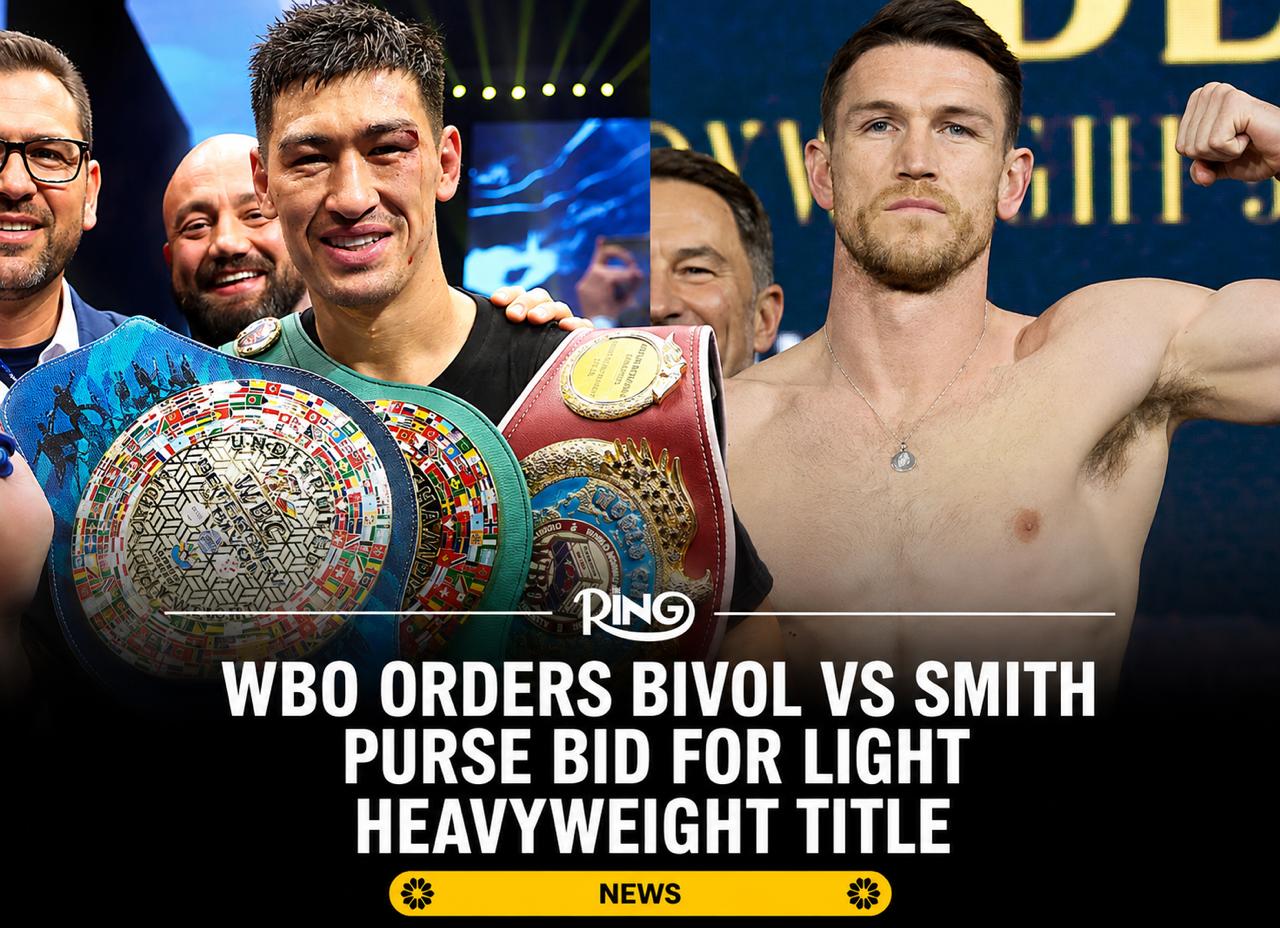Бивол — Смит: WBO назначила торги