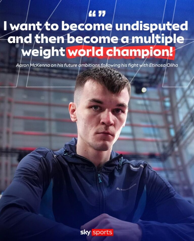 Аарон МакКенна нацелился на абсолютное чемпионство