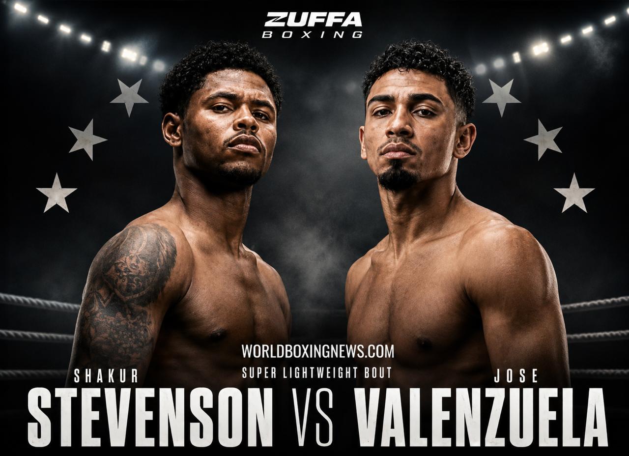 Стивенсон — Валенсуэла Zuffa Boxing кешінің басты жекпе-жегінде