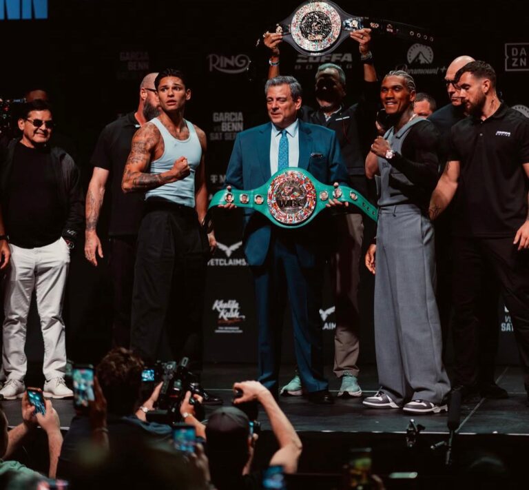 Ryan Garcia и Conor Benn сделали вес перед титульным боем
